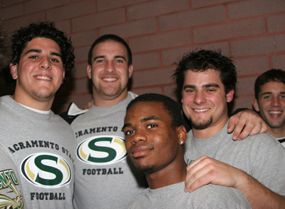 Group of male athletes Group of male atheltes